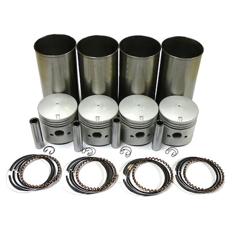 Aftermarket .040" 3 Ring Cylinder Kit Fits Ford Fits New Holland Tractor 120 2N 8N APN6055E